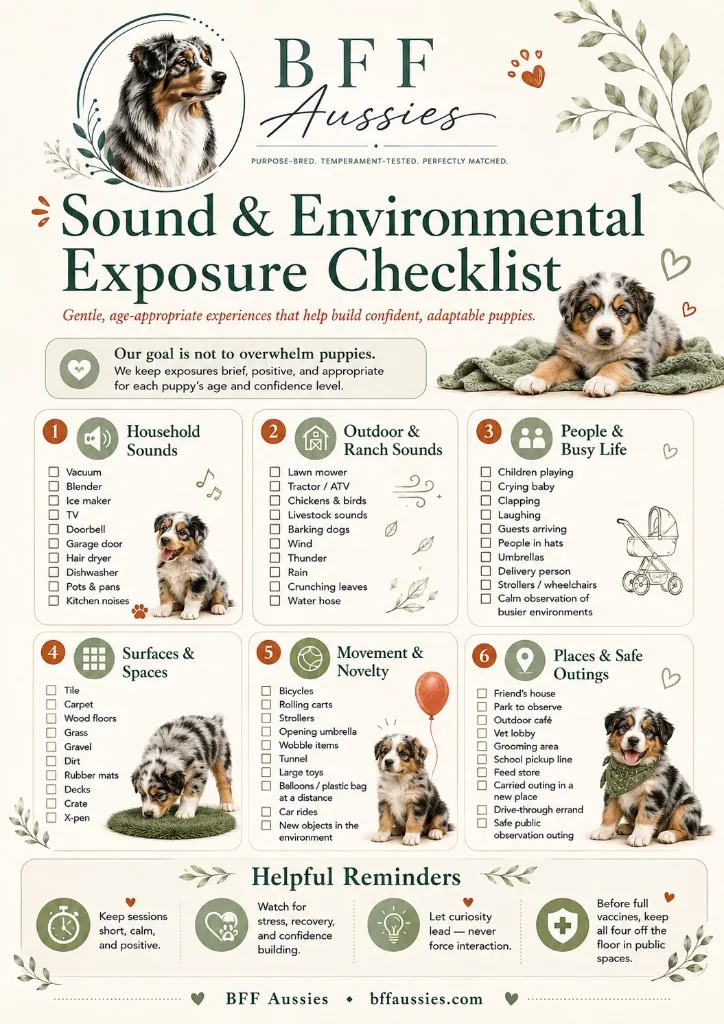 Sound & Environmental Exposure Checklist